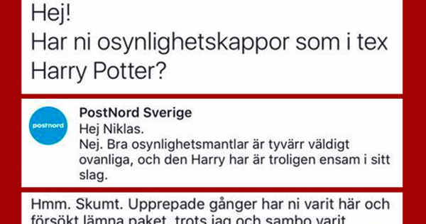 Niklas lurar Postnord exakt där han vill ha dom – nu hyllas hans briljanta revansch