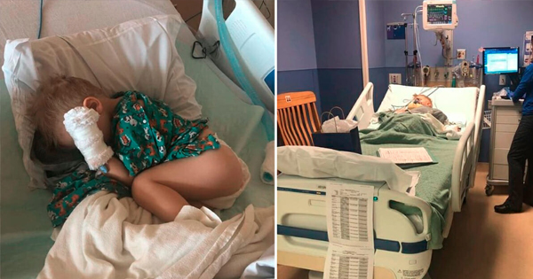 2 dagar efter lördagsmyset måste pojken opereras akut: När föräldrarna inser vad han ätit varnar de andra
