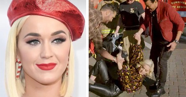 Katy Perry kollapsar – efter gasläcka på American Idol