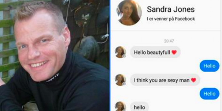 Frank sätter Facebook-lurendrejare på plats: Hans geniala svar får internet att bryta ihop