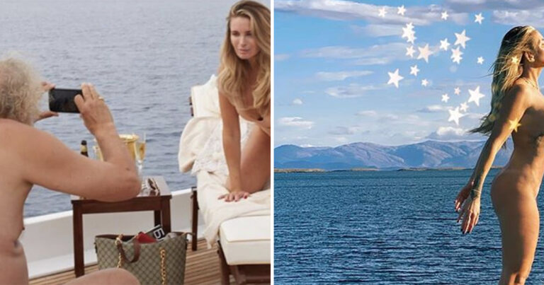 Carolina Gynnings vågade fotografering får följarna att tappa hakan: ”Vad i hela…”