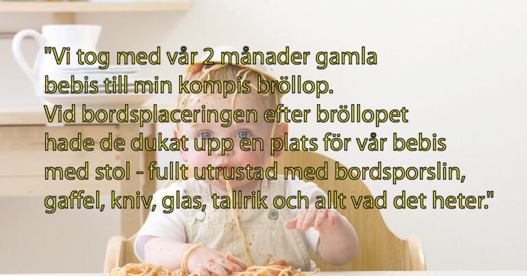 8 föräldrar delar med sig av de roligaste saker som de har hört från deras barnfria vänner