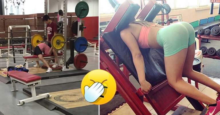 11 bilder från gymmet som antagligen chockar dig lika mycket som de chockade fotograferna