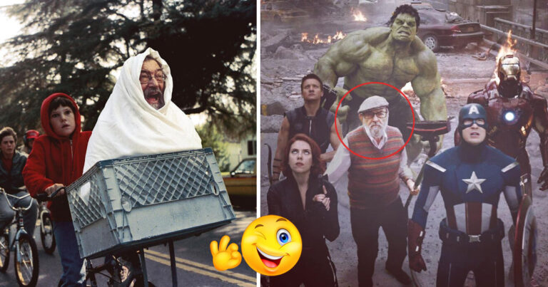 Sonen Photoshopar in sin pappa i filmscener – det roliga resultatet har nu blivit viralt på internet