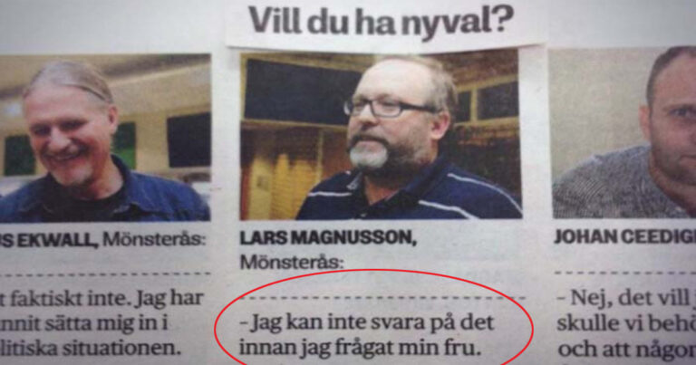 13 svenskar svarar på tidningsfrågor – och det är verkligen hur roligt som helst