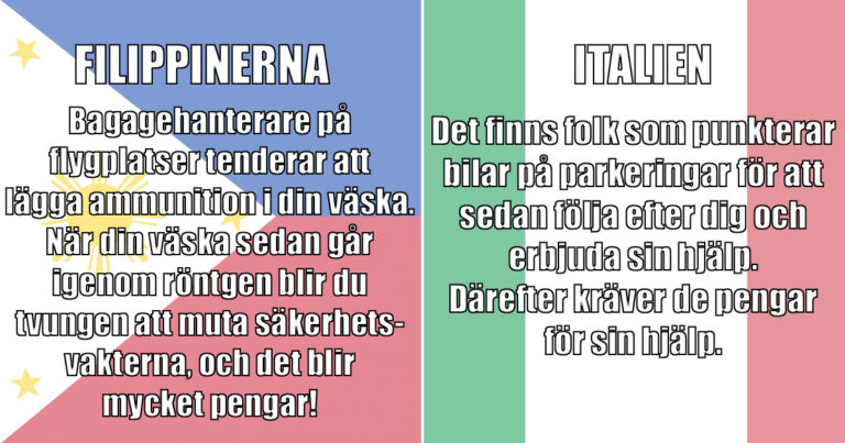 13 populära svindlerier i olika länder – ett måste att läsa för dig som reser mycket!