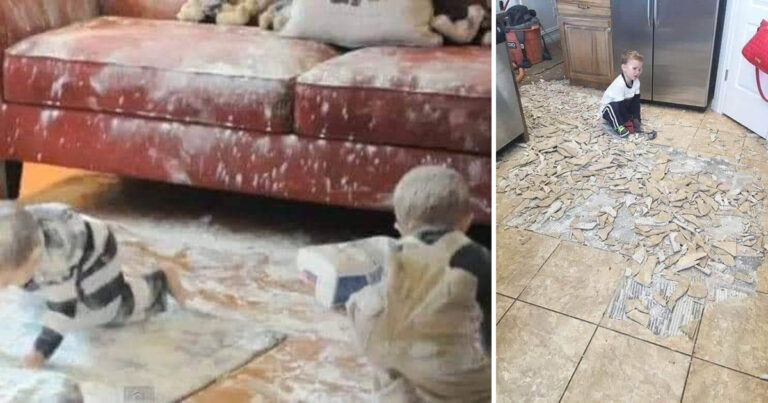 13 galet roliga bilder som bevisar att barn inte kan vara ensamma i 0,8 sekunder