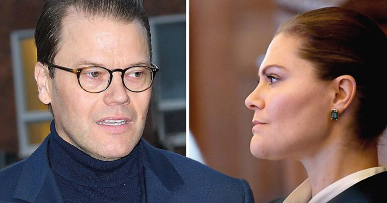 Chock: prins Daniel har tagit av sig ringen
