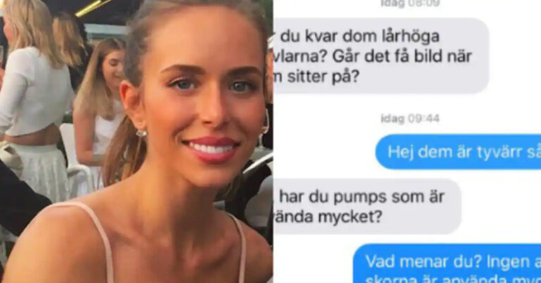 Josephine sålde skor på Blocket – då fick hon detta vidriga svaret tillbaka