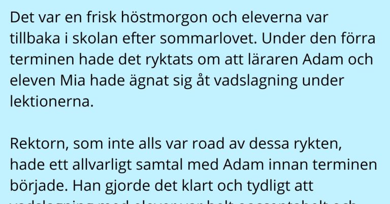 Fröken tappar byxorna i Adams listiga vadslagning
