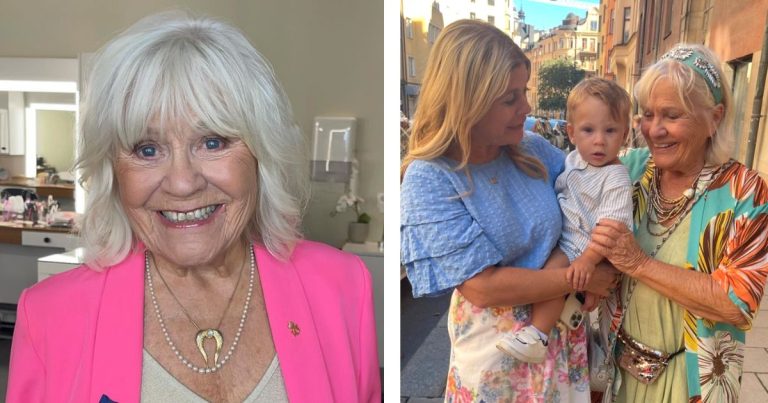 Christina Schollin flyttar från det stora röda huset